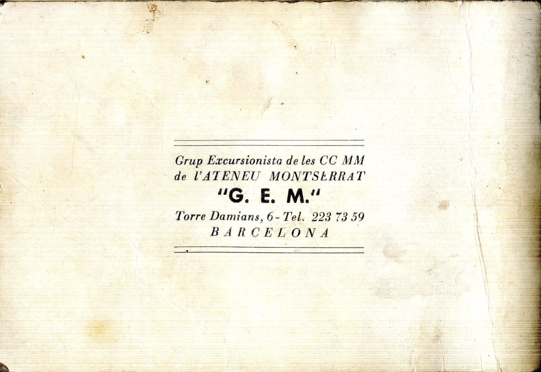 XXXI Aniversari del "Grup Excursionista Montserrat" : "50 cançons catalanes" - Miniatura 2